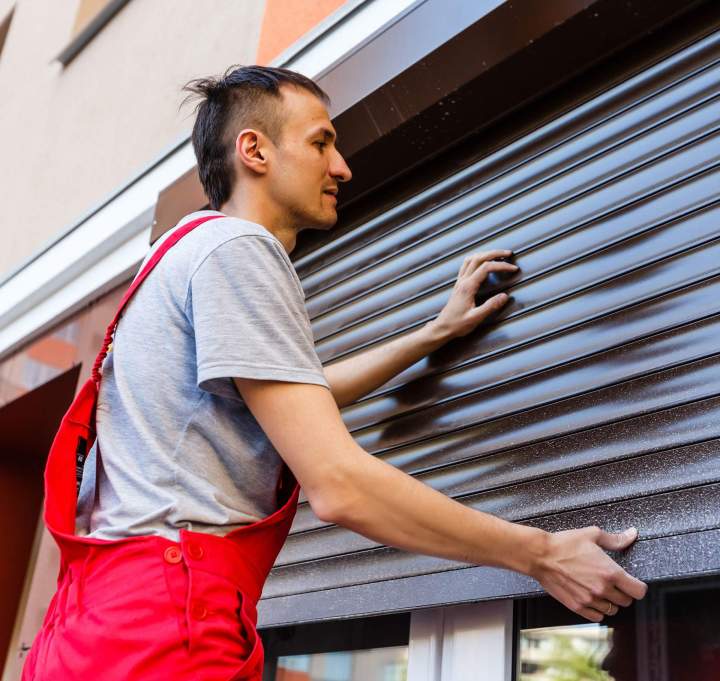 Pose de volets roulants à Annemasse