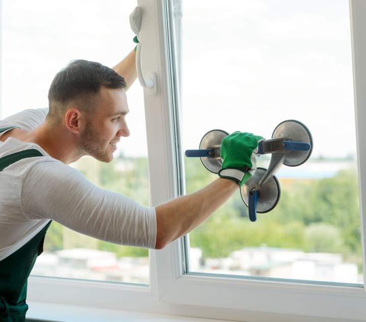 Remplacement de vitre cassée à Annemasse