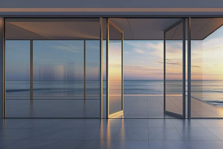 Baie vitrée à Annemasse